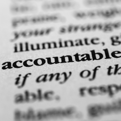 Embracing Change as A Matter of Accountability