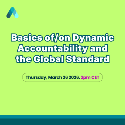 Basics ofon Dynamic Accountability and the Global Standard